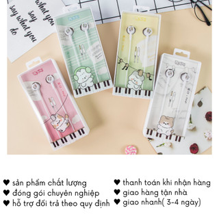 Headphone Có Dây Tai Nghe Nhạc Dùng Cho Điện Thoại In Ear Cute Timo DDK23
