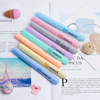 Bút Highlight Pastel Lẻ Từ Set Bộ 8 Cây Nhớ Dòng Đánh Dấu Tiện Lợi Đồ Dùng Học Tập Timo VPHL18