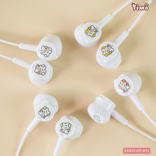 Headphone Có Dây Tai Nghe Nhạc Dùng Cho Điện Thoại In Ear Cute Timo DDK23