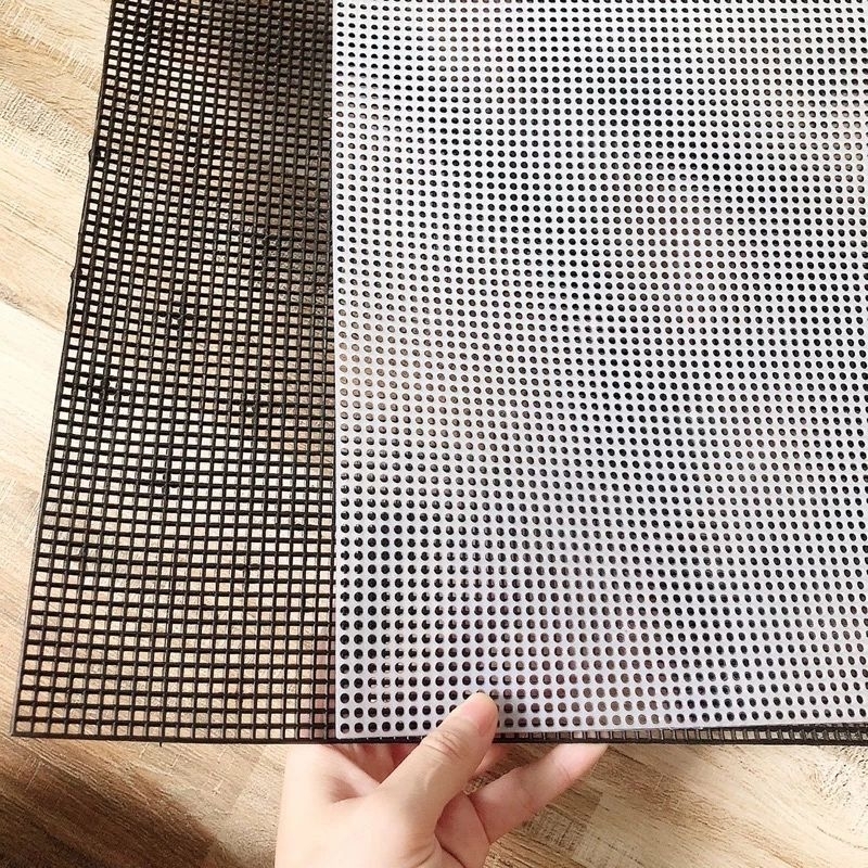 Canvas lỗ tròn nẹp túi xách, mũ - tấm canvas hình chữ nhật