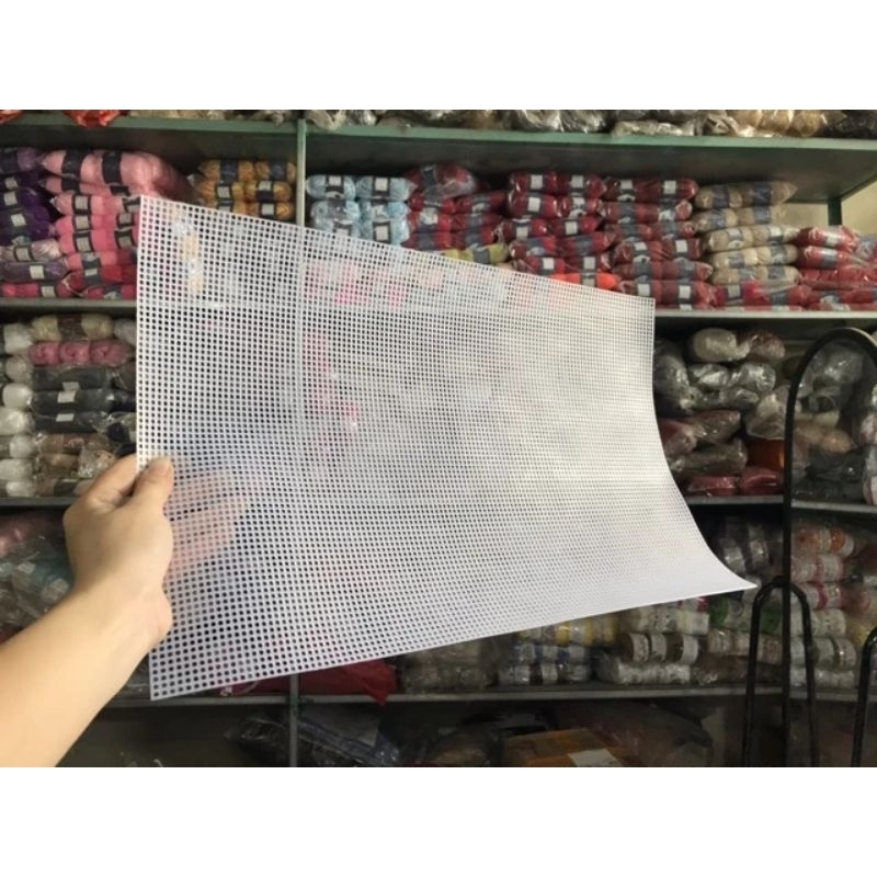 Canvas lỗ tròn nẹp túi xách, mũ - tấm canvas hình chữ nhật