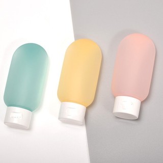 Set 3 Lọ Chiết Mỹ Phẩm, Dầu Gội, Sữa Tắm Du Lịch 60ml