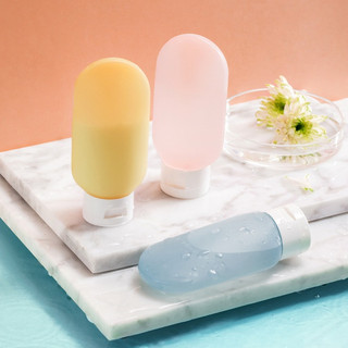 Set 3 Lọ Chiết Mỹ Phẩm, Dầu Gội, Sữa Tắm Du Lịch 60ml