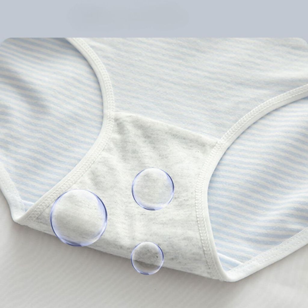 Quần lót thun cotton nữ hoạ tiết dễ thương cạp vừa tôn dáng đáy may hai lớp kháng khuẩn LANIXA L8030