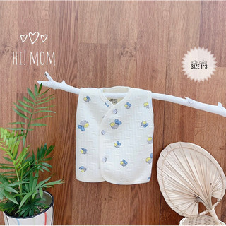 Áo gile chần bông cho bé sơ sinh xuất Hàn Himom