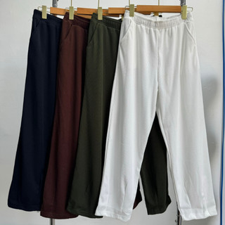 Quần baggy bigsize quần dài 9 tấc có túi lưng chun đai to chất thun gân co giãn tốt thời trang thoải mái Q16