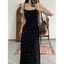 Đầm váy thun 2 dây ôm body dáng dài/dáng ngắn midi tôn dáng hàng QCCC co giãn mát mịn MT33 SP173