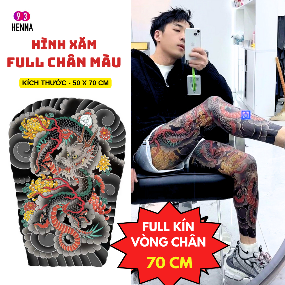 Hình xăm chân nhật cổ - Giá Tốt, Sale Tháng 10, Freeship 0Đ | Shopee ...