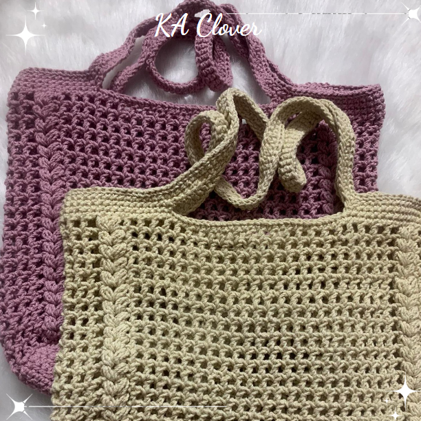 [Ảnh Thật] Túi Lưới Tote handmade, Túi len đứng form xinh xắn | Shopee ...