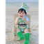 Bộ bodysuit cover Bia lon kèm mũ, tặng kèm tất xanh chống trượt cho bé trai, bé gái, sơ sinh chất vải đẹp