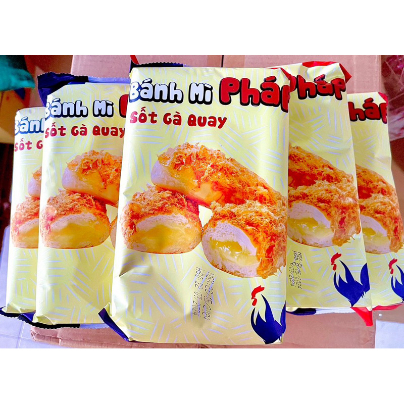 [Nguyên Nga giá siêu sỉ][Ăn vặt giá sỉ]combo 1 lốc 10 cái bánh mỳ Pháp ...