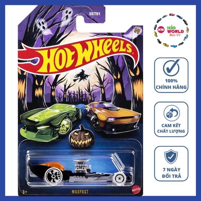 Xe mô hình Hot Wheels Halloween Series Madfast HVX10. | Shopee Việt Nam