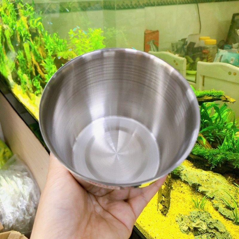 Combo 5 Ly  làm đá inox tem xanh Tithafac