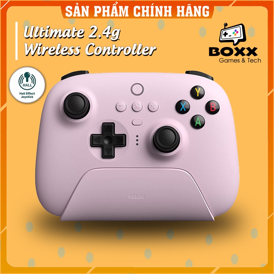 Tay cầm 8BitDo Ultimate 2.4G Wireless Controller cho Laptop, PC, Điện ...