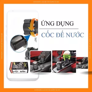 Xa Hang Thanh Ly - Giá Đỡ Cốc ĐTrên Xe Hơi Xoay 360 Độ° Khay Đựng Thức Ăn Có Thể Điều Chỉnh Xoay Tiện Dụng Cho Xe Hơi