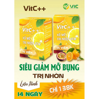Viên xổ mỡ đêm VITC - Sổ mỡ ban đêm nhà Vitc kẹo dứa