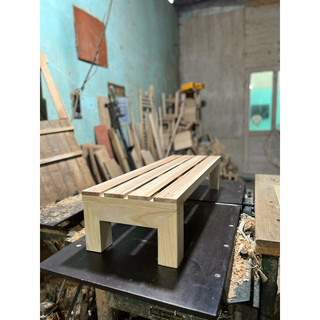 Ghế Gỗ Pallet Băng Dài Gỗ Tự nhiên / 90x30 cao 20cm