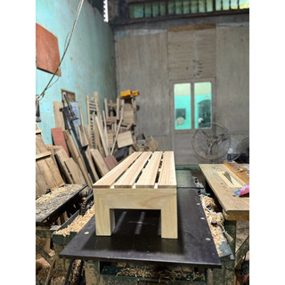 Ghế Gỗ Pallet Băng Dài Gỗ Tự nhiên / 90x30 cao 20cm