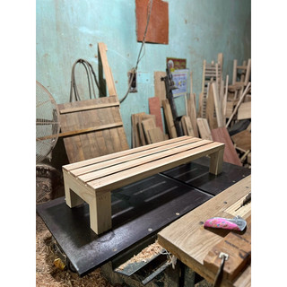 Ghế Gỗ Pallet Băng Dài Gỗ Tự nhiên / 90x30 cao 20cm