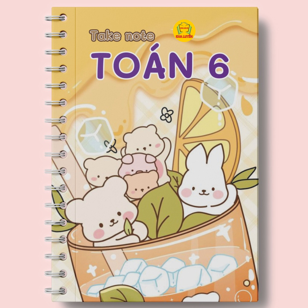 Sổ Giấy Lò Xo A5- Take Note Toán 6 Phiên Bản Mới Nhất | Shopee Việt Nam