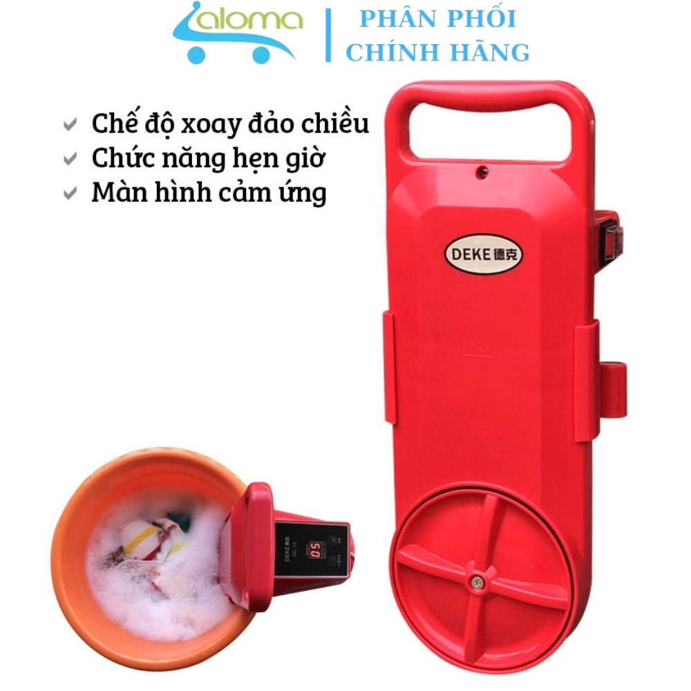 Máy Giặt Mini Tại Xô DEKE GT-16AC Chế Độ Giặt Đảo Chiều Cực Mạnh
