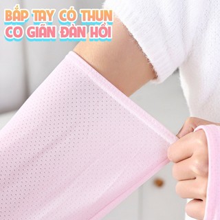 Găng Tay Chống Nắng Nữ UPF50+ | Ống Tay Dài Chống UV | Co Giãn Thoáng Khí | Hình Thỏ Dễ Thương