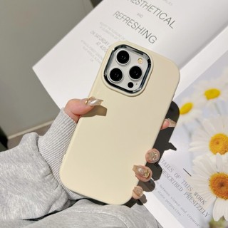 Ốp Lưng iphone silicon nhựa dẻo mạ cam bạc cao cấp cho ip 15 14 13 12 11 Promax x xs xr xsmax GB196