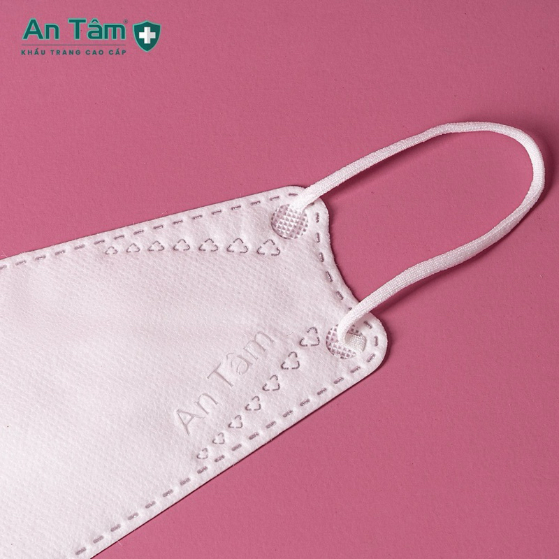 KF94 4D MASK - Thùng  300 Khẩu Trang Y Tế 4D chính hãng An Tâm 4 lớp chống mờ kính không lem son môi