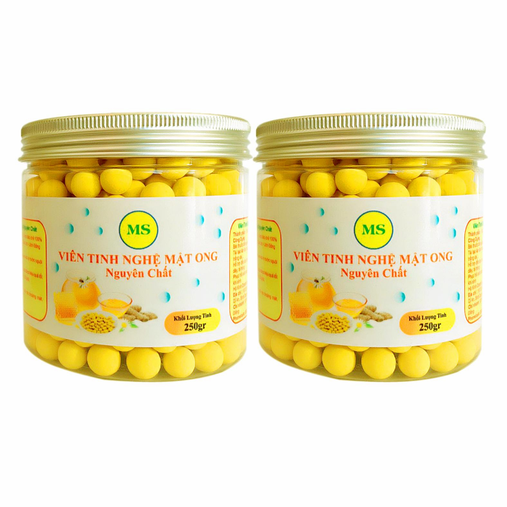 Viên Tinh Nghệ Mật Ong Nguyên Chất (MS) - 250g