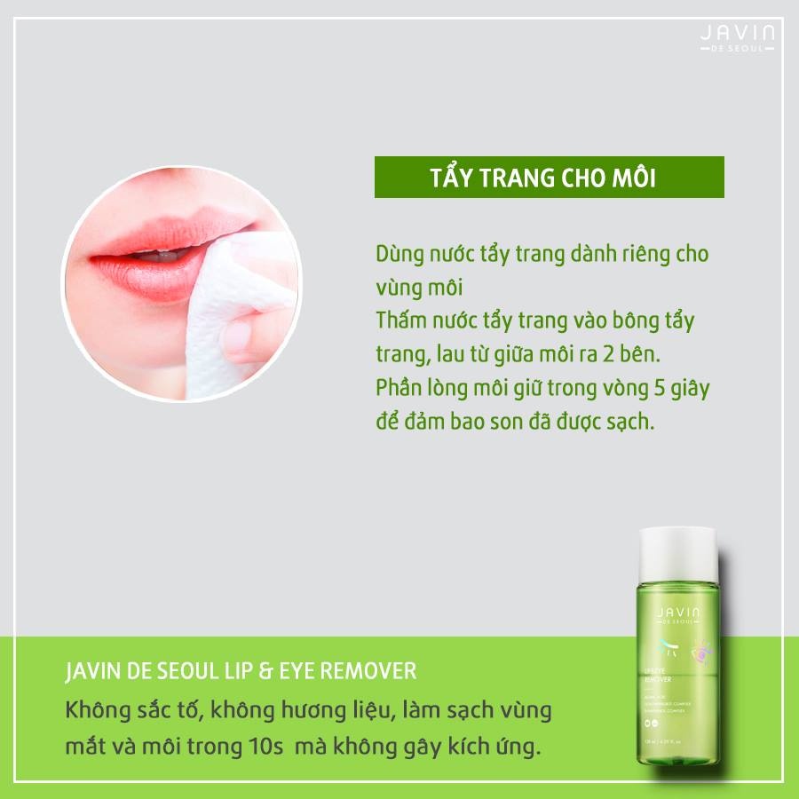 Nước tẩy trang Hàn Quốc Javin De Seoul Cleansing Water giúp làm sạch, dưỡng ẩm da 300ml