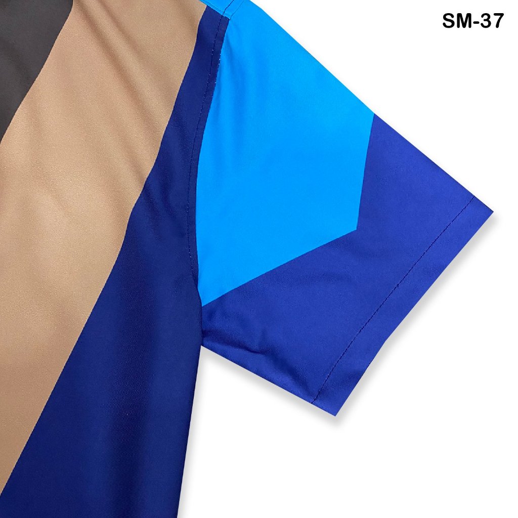 áo SƠ MI  SM-37 Họa Tiết Thời trang Unisex, vải lụa thấm hút, thoáng mát, không nhăn