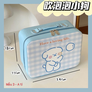 Túi cốp đựng đồ dùng mỹ phẩm siêu cute mới 2024