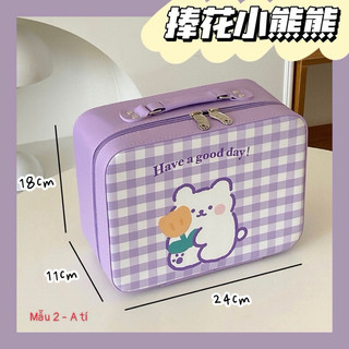 Túi cốp đựng đồ dùng mỹ phẩm siêu cute mới 2024