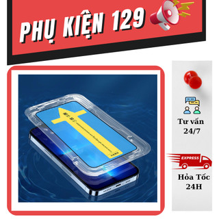 Kính cường lực tự dán cho Iphone (đủ mã)