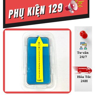 Kính cường lực tự dán cho Iphone (đủ mã)