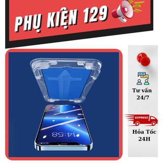 Kính cường lực tự dán cho Iphone (đủ mã)
