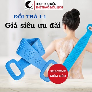 Dây Tắm Chà Lưng Silicon Đa Năng, Massage Thư Giãn, Tẩy Da Chet, Xua Tan Mệt Mỏi