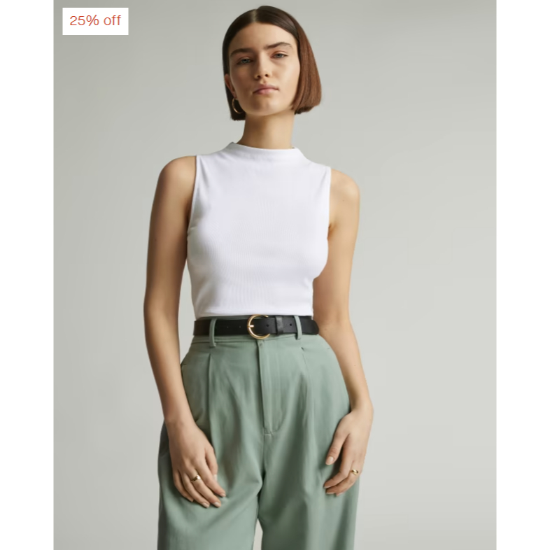 Áo sát nách vải supima cotton Everlane xuất xịn (35-80kg)