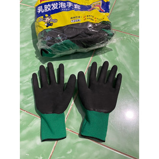 Bịch GANG 379-12 Đôi Găng Tay Bảo Hộ Lao Động Cao Cấp phủ cao su