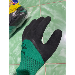 Bịch GANG 379-12 Đôi Găng Tay Bảo Hộ Lao Động Cao Cấp phủ cao su