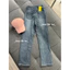 Quần jeans ống đứng nữ màu xanh lạ Yến Tee Shop , cạp 1 cúc dễ mặc #30009