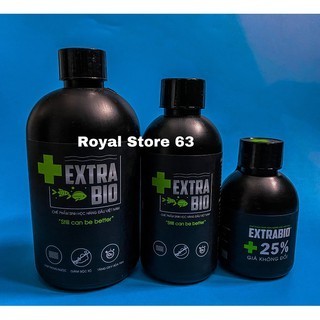 MEN VI SINH EXTRA BIO 125ML CAO CẤP CHO CÁC LOẠI CÁ CẢNH