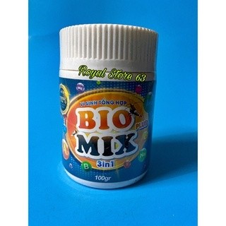 BIO MIX PLUS MEN VI SINH TỔNG HỢP 3 TRONG 1 CHO BỂ CÁ CẢNH