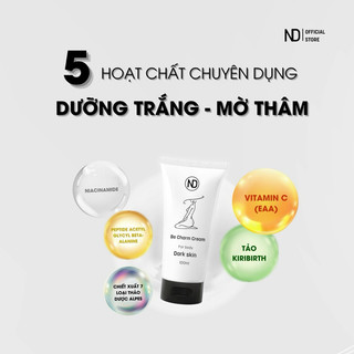 Kem Giảm Thâm Mông Và Thâm Body Be Charm Thương Hiệu ND 100ml tặng kèm 1 BHA 5ML