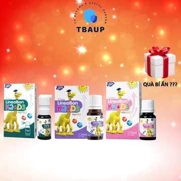 [CHÍNH HÃNG] Lineabon K2 D3 bổ sung vitamin D3 K2 tinh khiết, tăng hấp thu canxi giúp trẻ phát triển chiều cao, ngủ ngon
