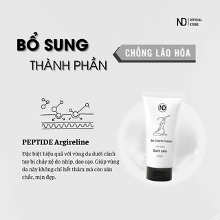 Kem Giảm Thâm Mông Và Thâm Body Be Charm Thương Hiệu ND 100ml tặng kèm 1 BHA 5ML