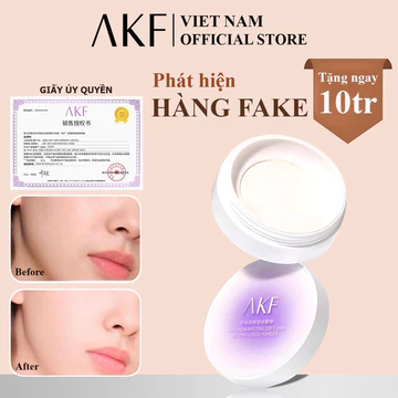 { AKF } Phấn phủ định hình trang điểm lâu trôi,chống nước-Phấn phủ AKF chống mồ hôi,phấn phủ kiềm dầu cố định lớp makeup