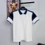 Áo polo poli cá sấu nam Viền cổ và tay áo thời trang, thanh lịch đơn giản, Menswear Top