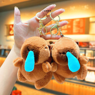 Móc khóa Capybara LINDO, Móc khóa Cute, Hot trend, Treo Balo, Cặp, Quà tặng xinh xắn