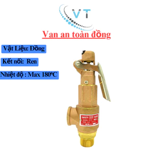 Van an toàn đồng ( khí, nước, dầu, hơi nóng) 4 – 10kg